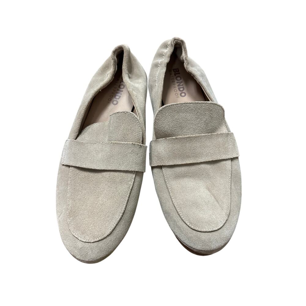 Blondo Brown Suede Waterproof Loafers Sz 10